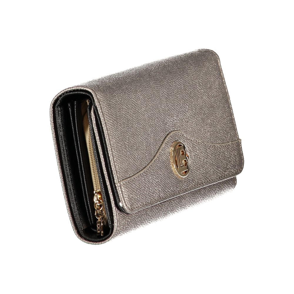 Laura Biagiotti Gray Polyethylene Women Wallet
