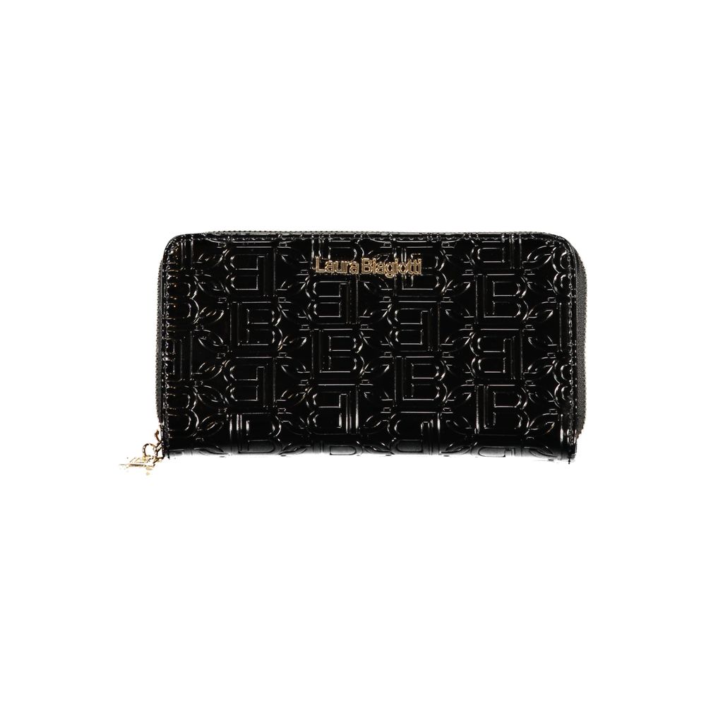 Laura Biagiotti Black Polyethylene Women Wallet