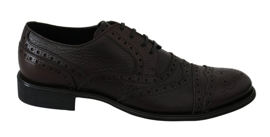 Dolce &amp; Gabbana Elegante Herren-Derby-Schuhe aus Leder