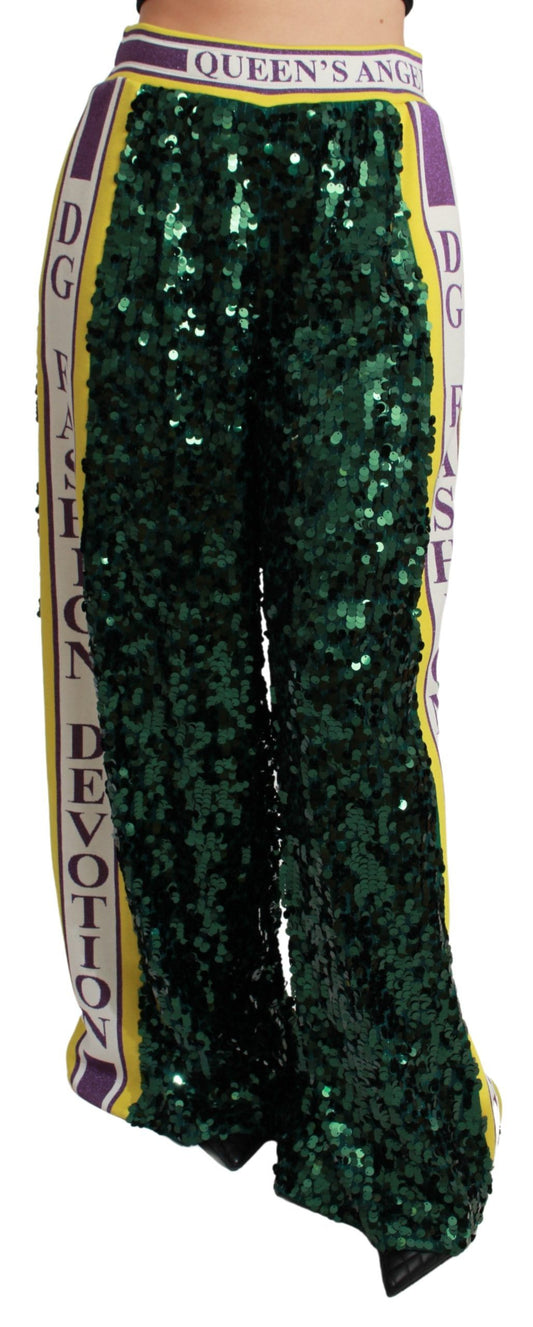 Exklusive mehrfarbige Paillettenhose von Dolce &amp; Gabbana