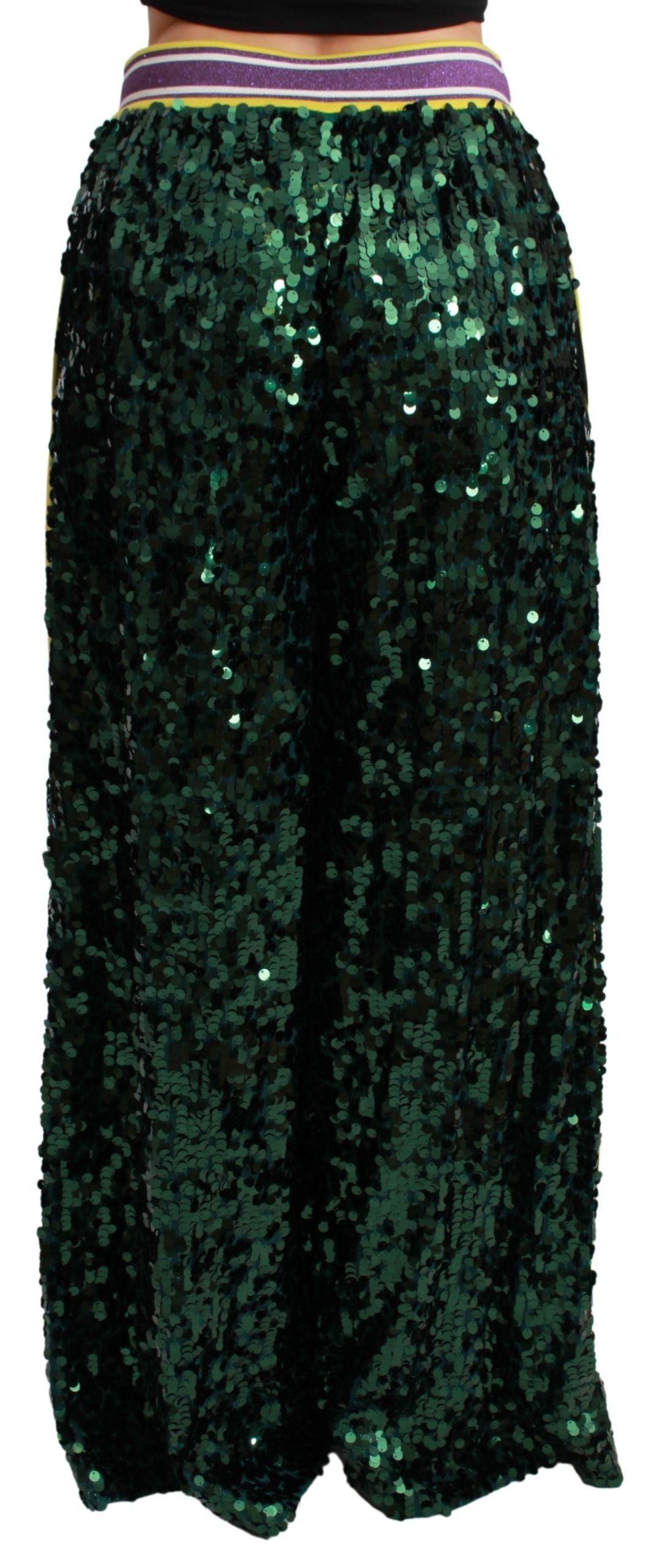 Exklusive mehrfarbige Paillettenhose von Dolce &amp; Gabbana
