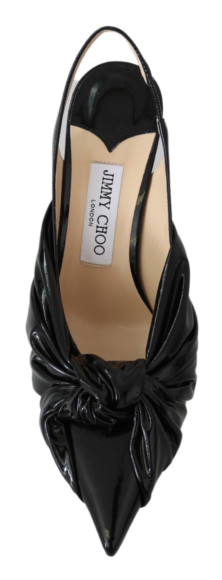 Jimmy Choo Elegante schwarze Lederpumps mit spitzer Zehenpartie