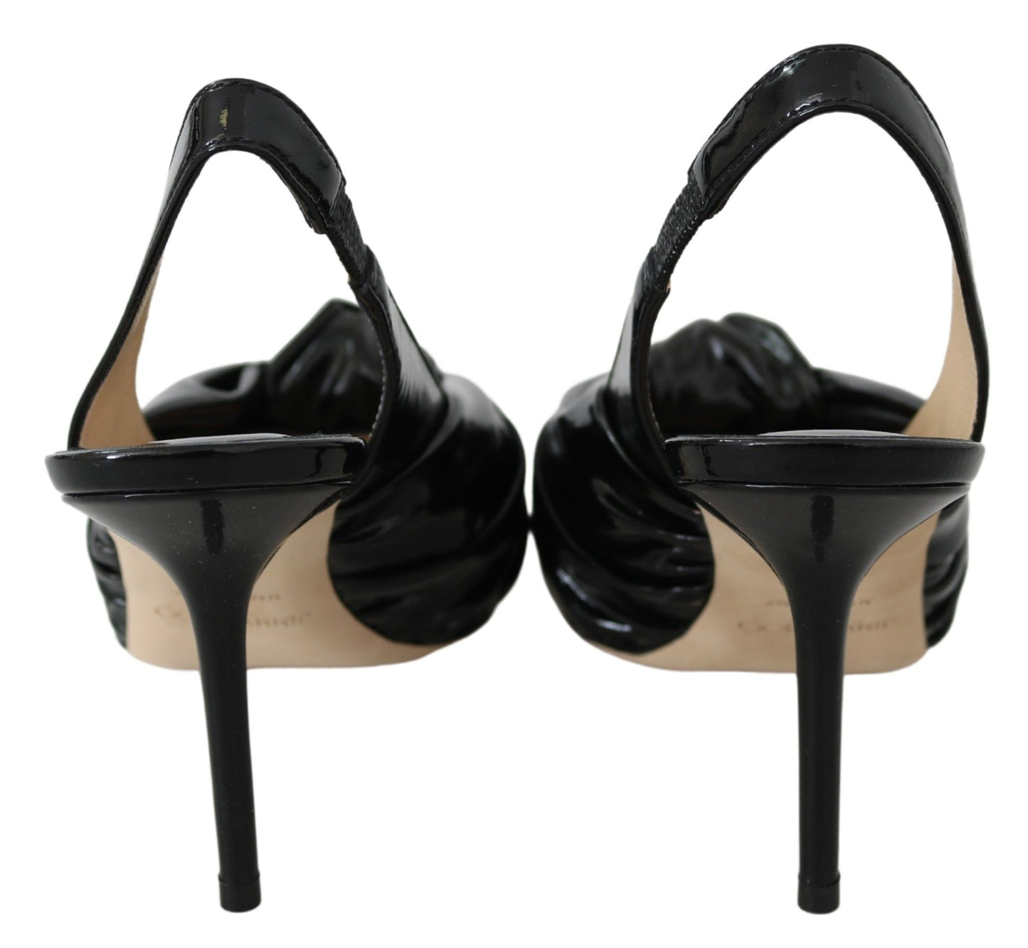 Jimmy Choo Elegante schwarze Lederpumps mit spitzer Zehenpartie