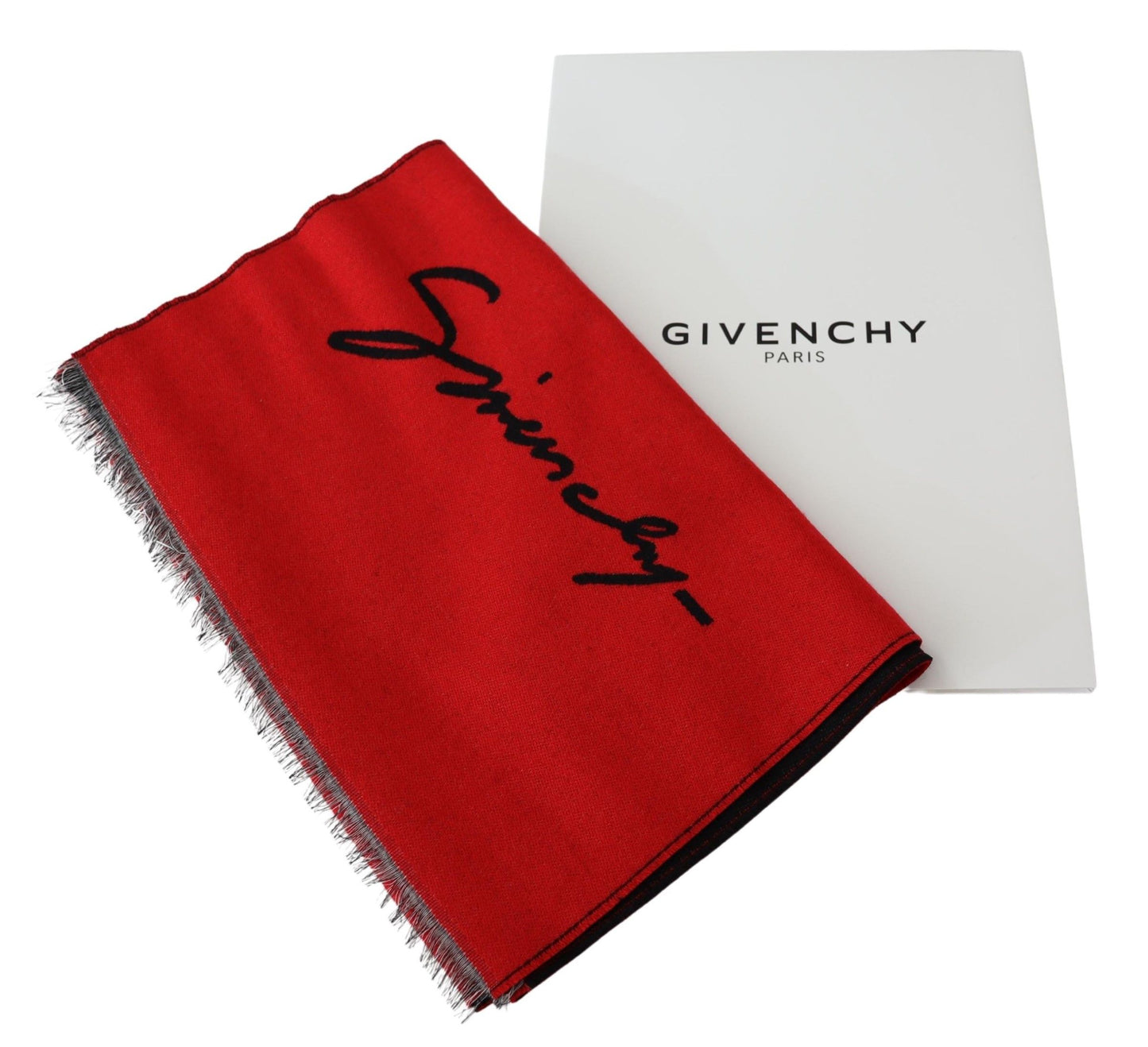 Eleganter Unisex-Schal aus Wollmischung von Givenchy