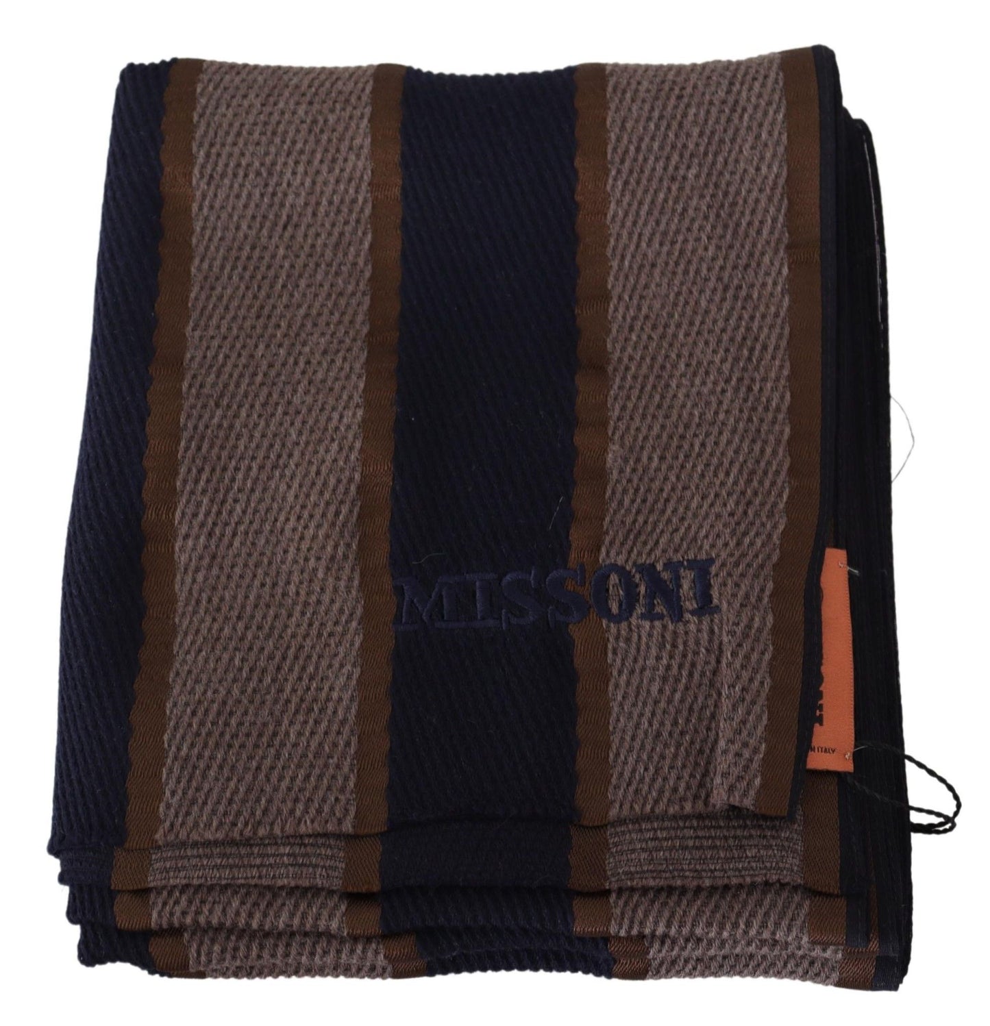 Missoni Eleganter gestreifter Wollschal