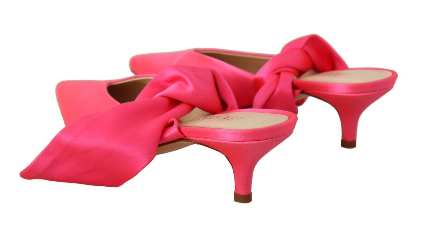 GIA COUTURE Schicke rosa Kitten-Heels für elegante Abende