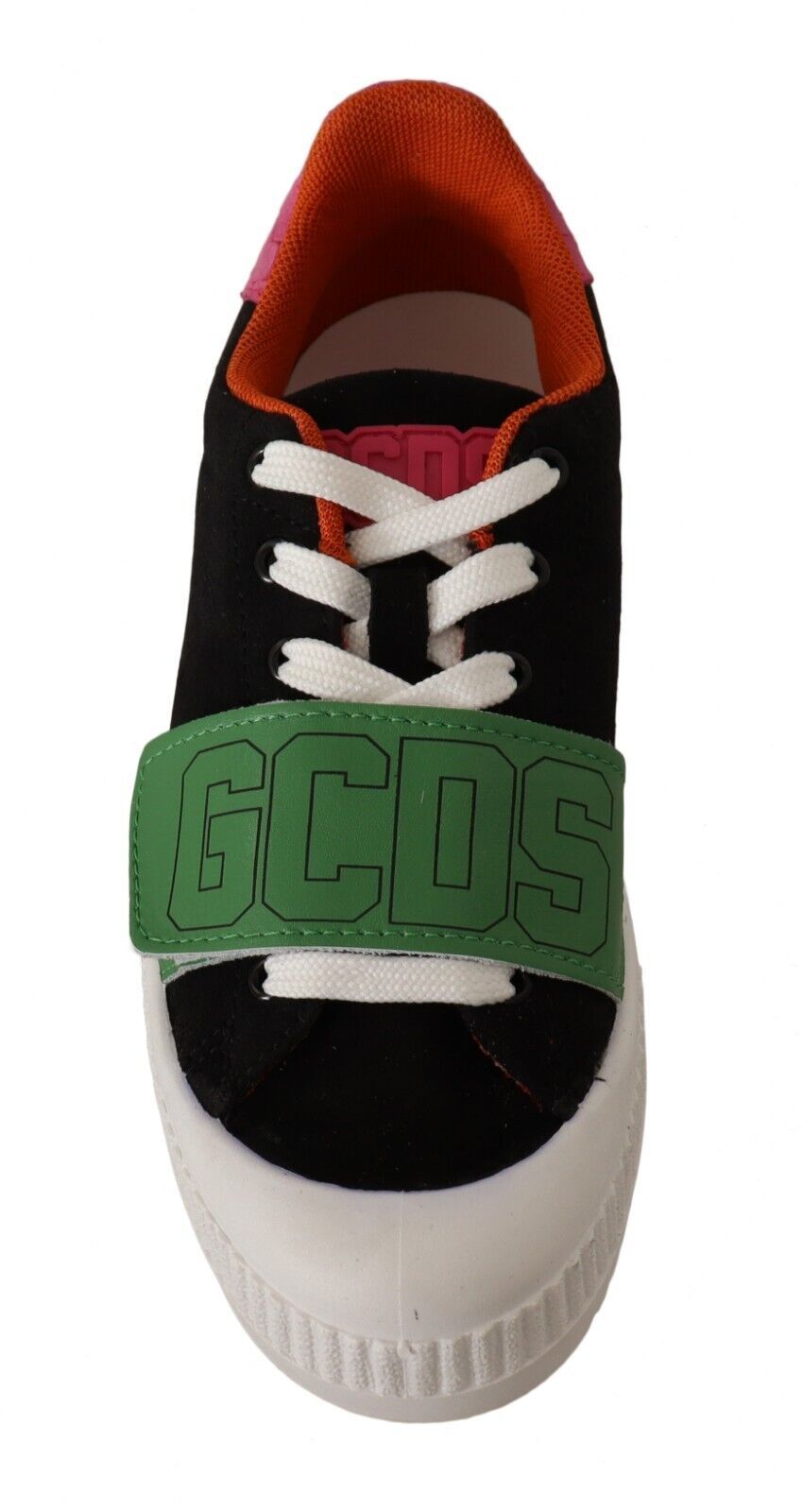 GCDS Stilvolle mehrfarbige Low-Top-Schnürsneaker