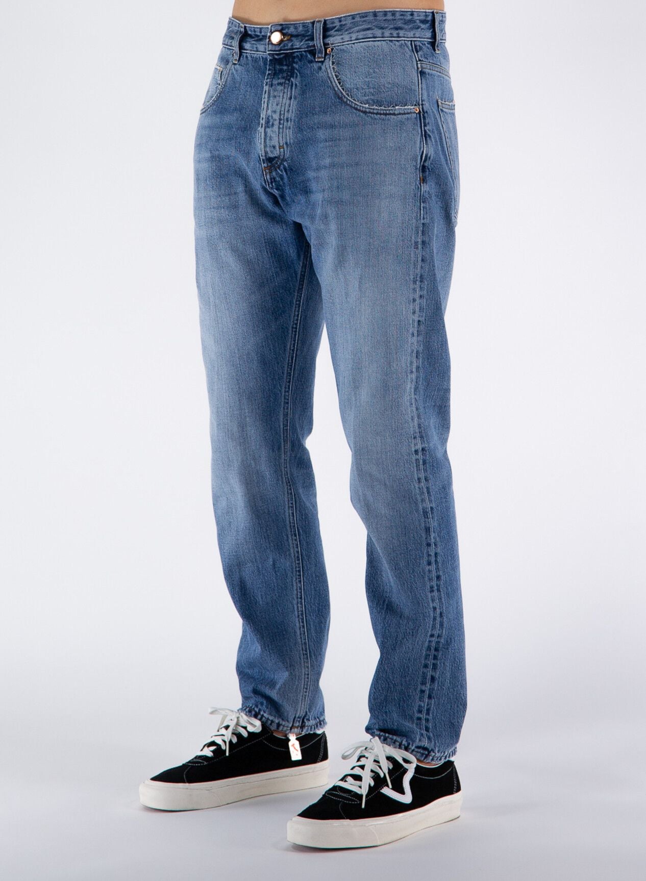 Don The Fuller Blue Cotton Jeans &amp; Pant