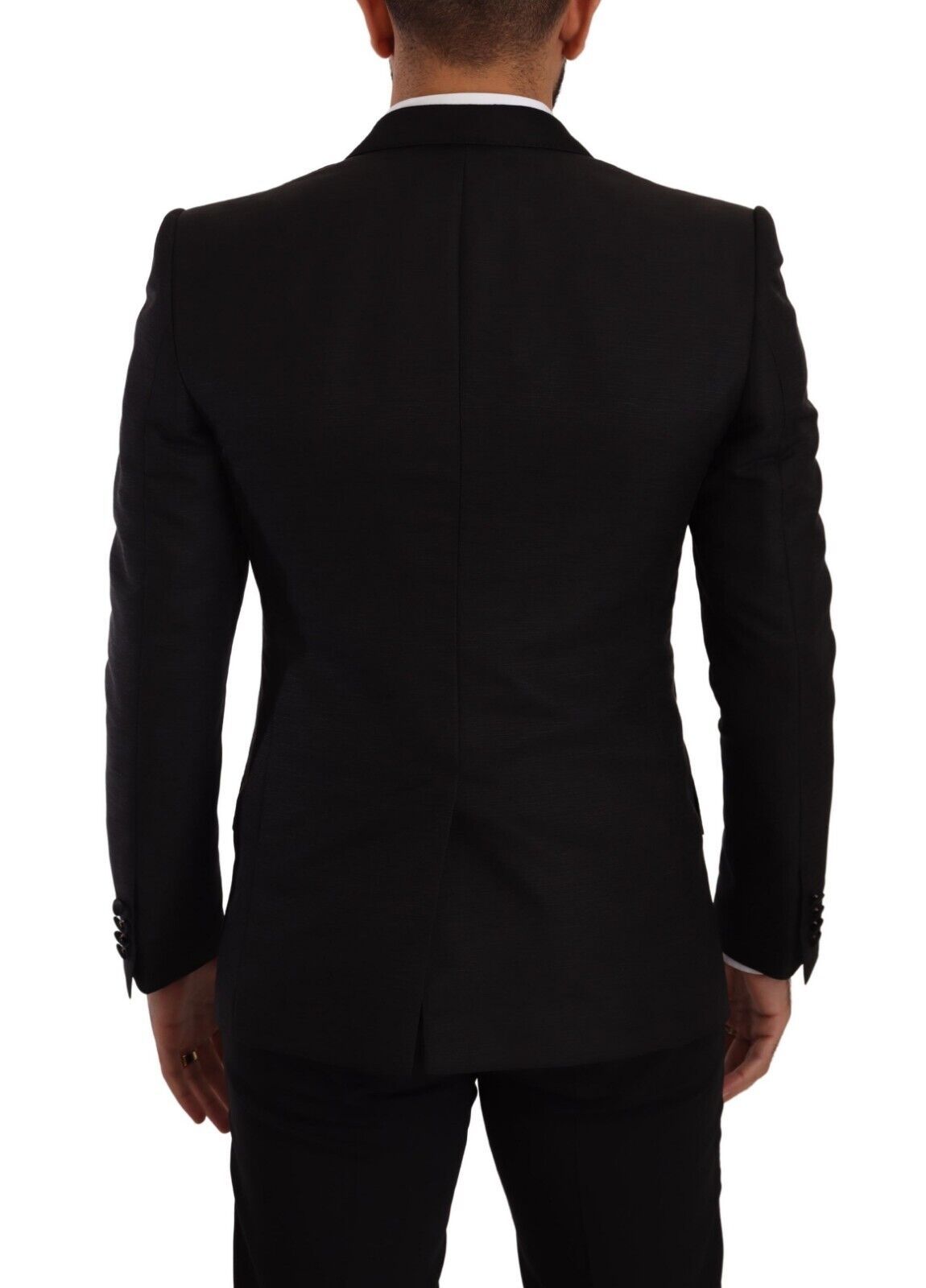 Dolce &amp; Gabbana Black Slim Fit 2 Piece SICILY Blazer