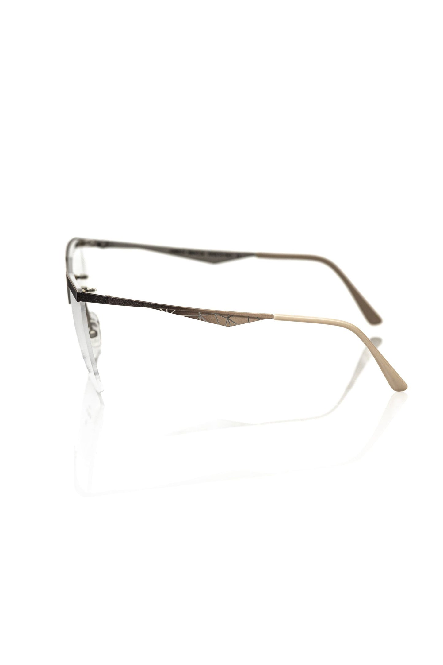 Frankie Morello Gold Metallic Fiber Frames