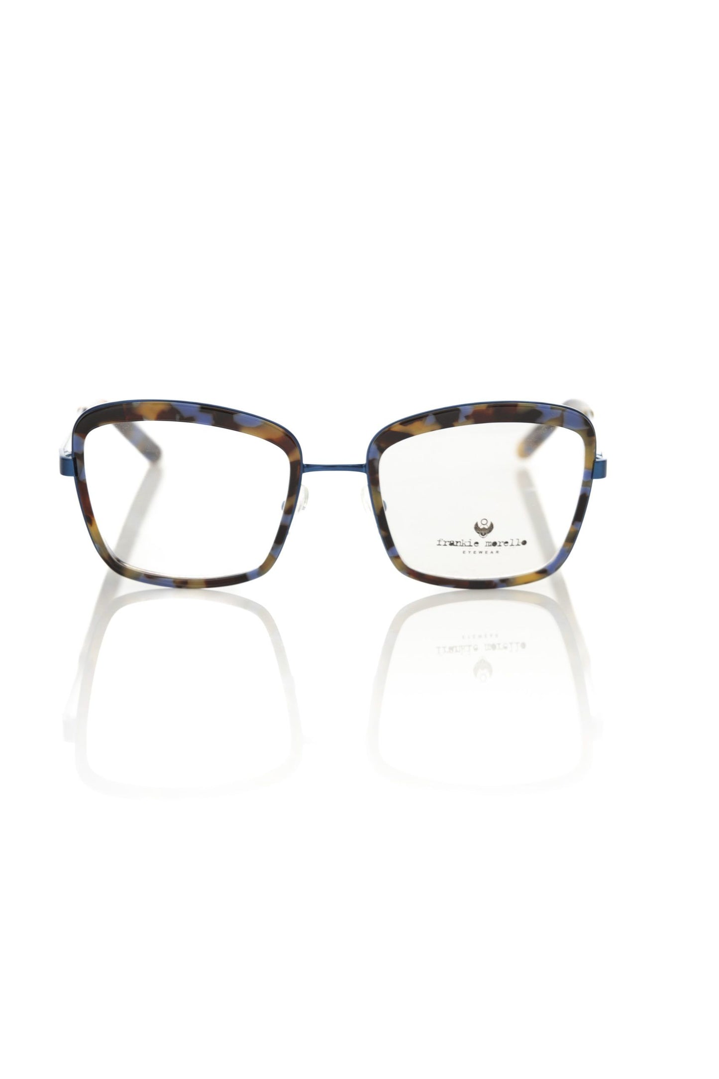 Frankie Morello Blue Metallic Fiber Frames