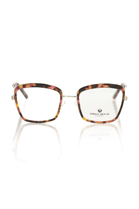 Frankie Morello Red Metallic Fiber Frames