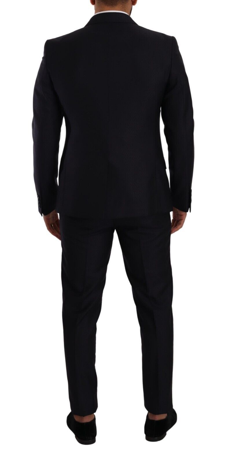 Dolce &amp; Gabbana Eleganter Slim-Fit-Herrenanzug aus Wolle, Seide und Kaschmir