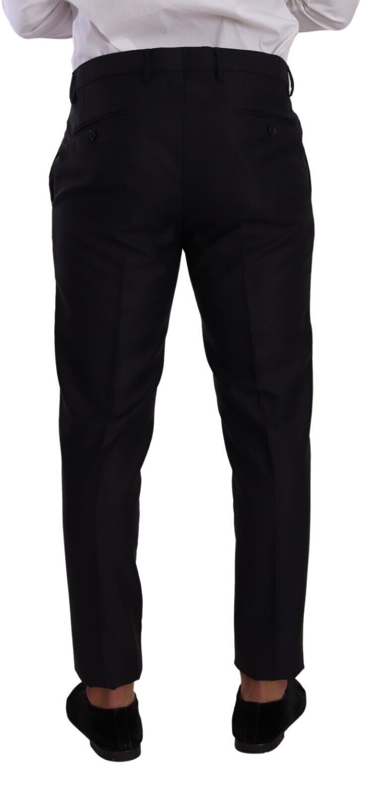 Dolce &amp; Gabbana Eleganter Slim-Fit-Herrenanzug aus Wolle, Seide und Kaschmir