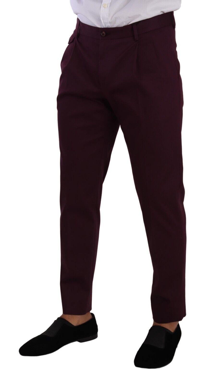 Elegante lila Chinos von Dolce &amp; Gabbana für den modernen Mann