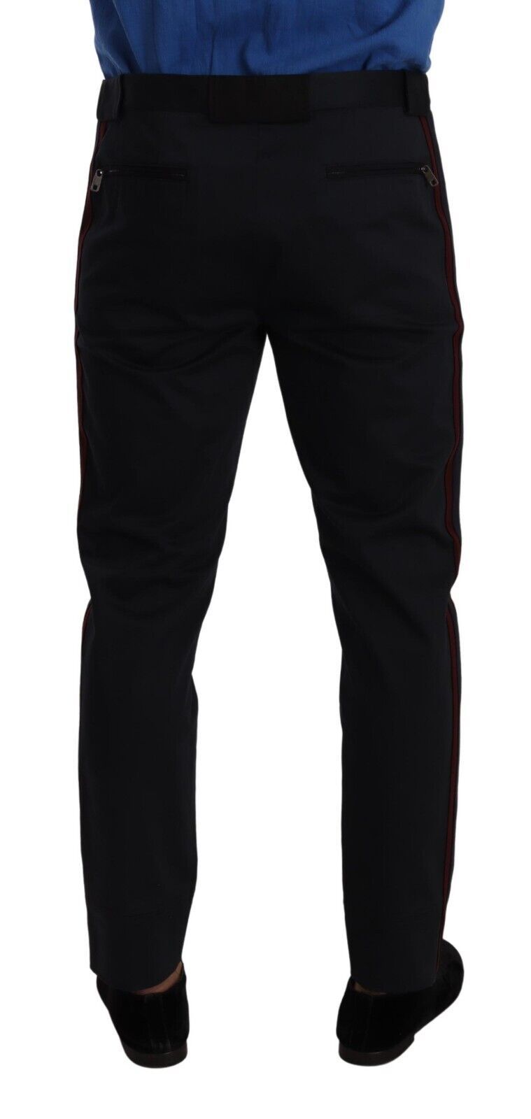 Dolce &amp; Gabbana Chic Slim Fit Chinohose in Blau