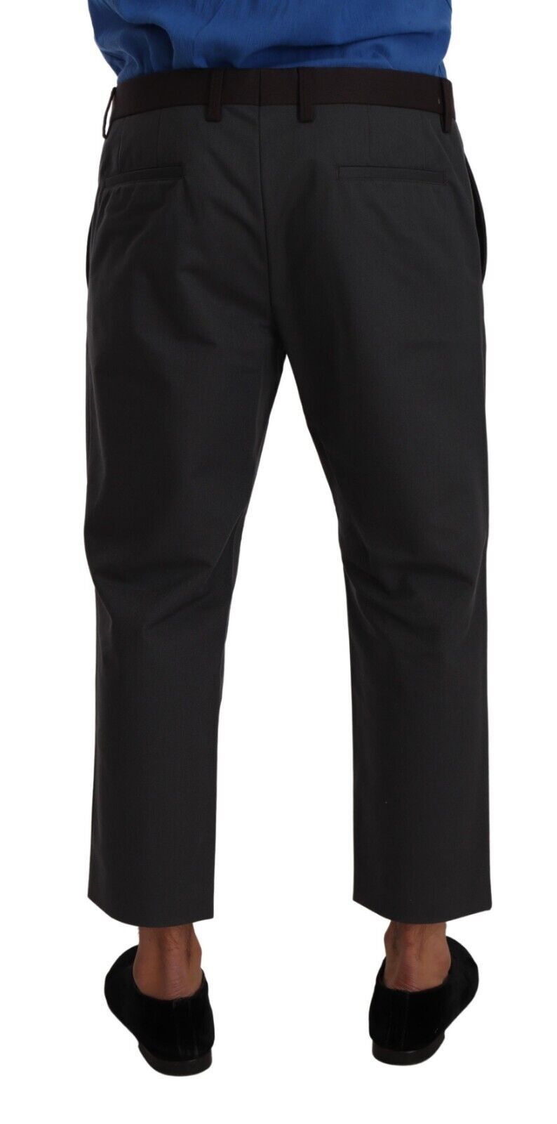 Elegante, kurze Hose von Dolce &amp; Gabbana in Grau- und Bordeauxtönen