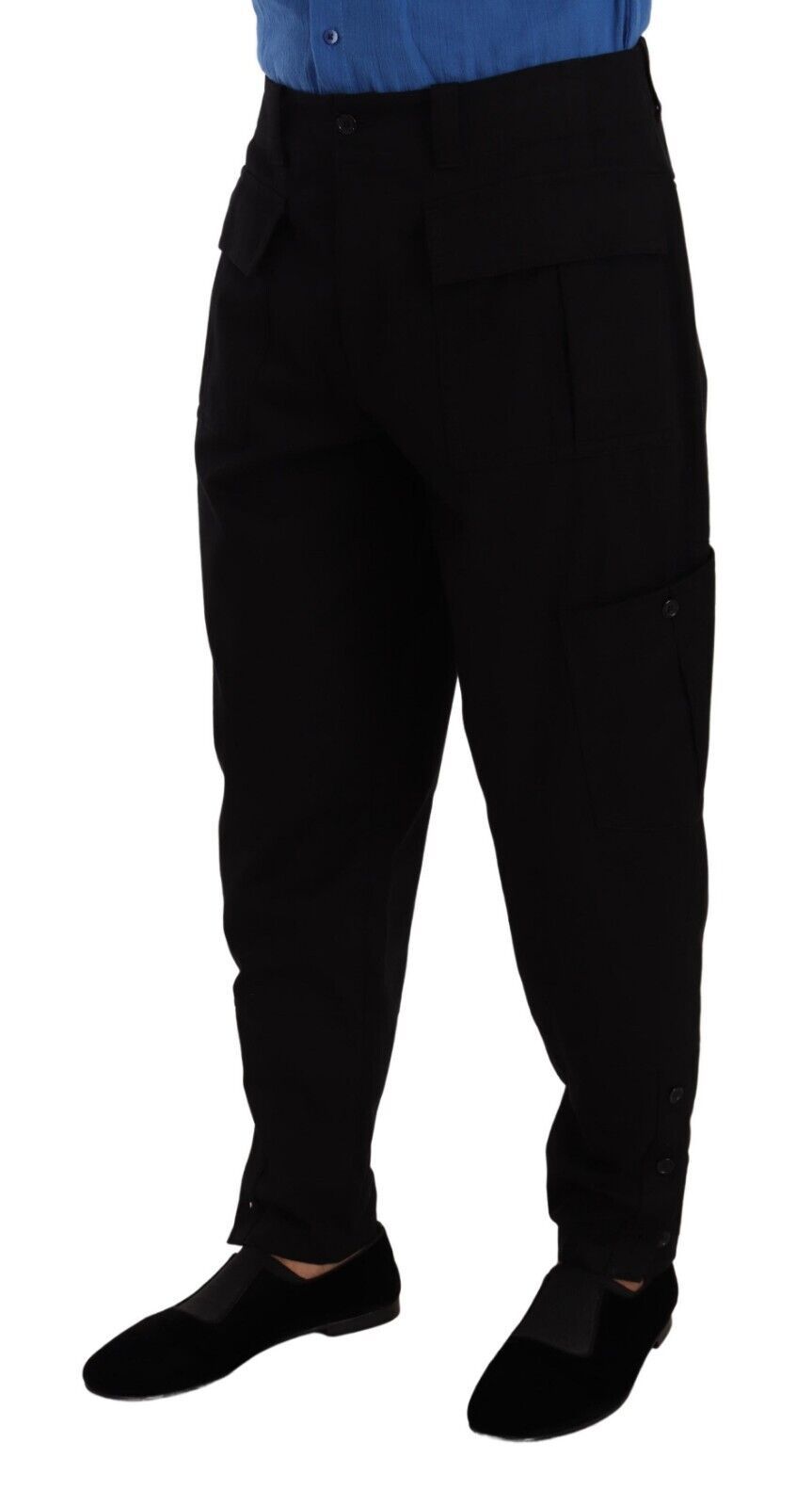 Schicke schwarze Cargohose von Dolce &amp; Gabbana mit Stretch-Komfort