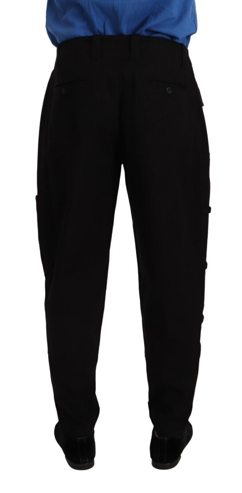 Schicke schwarze Cargohose von Dolce &amp; Gabbana mit Stretch-Komfort