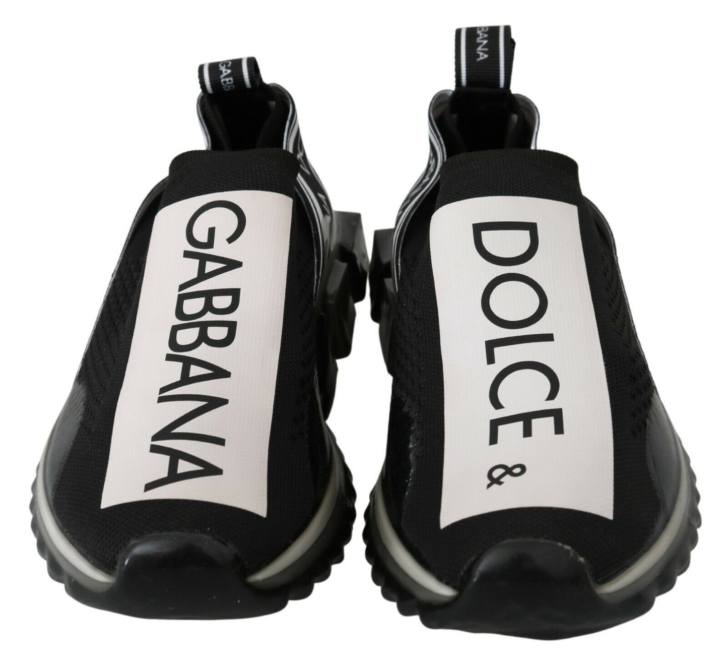 Dolce &amp; Gabbana Dapper Schwarze lässige Sport-Sneaker