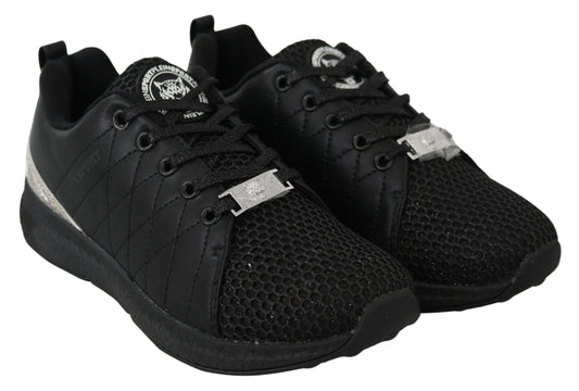 Plein Sport Exquisite Black Runner Gisella Sport-Sneaker