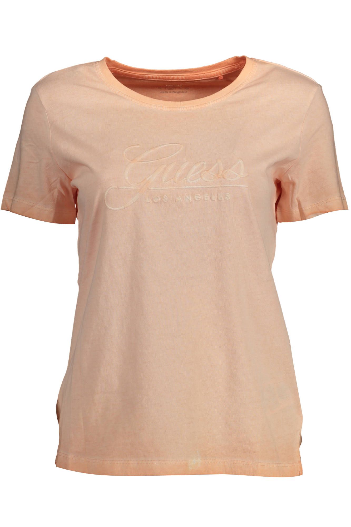 Guess Jeans Pink Cotton Women T-Shirt