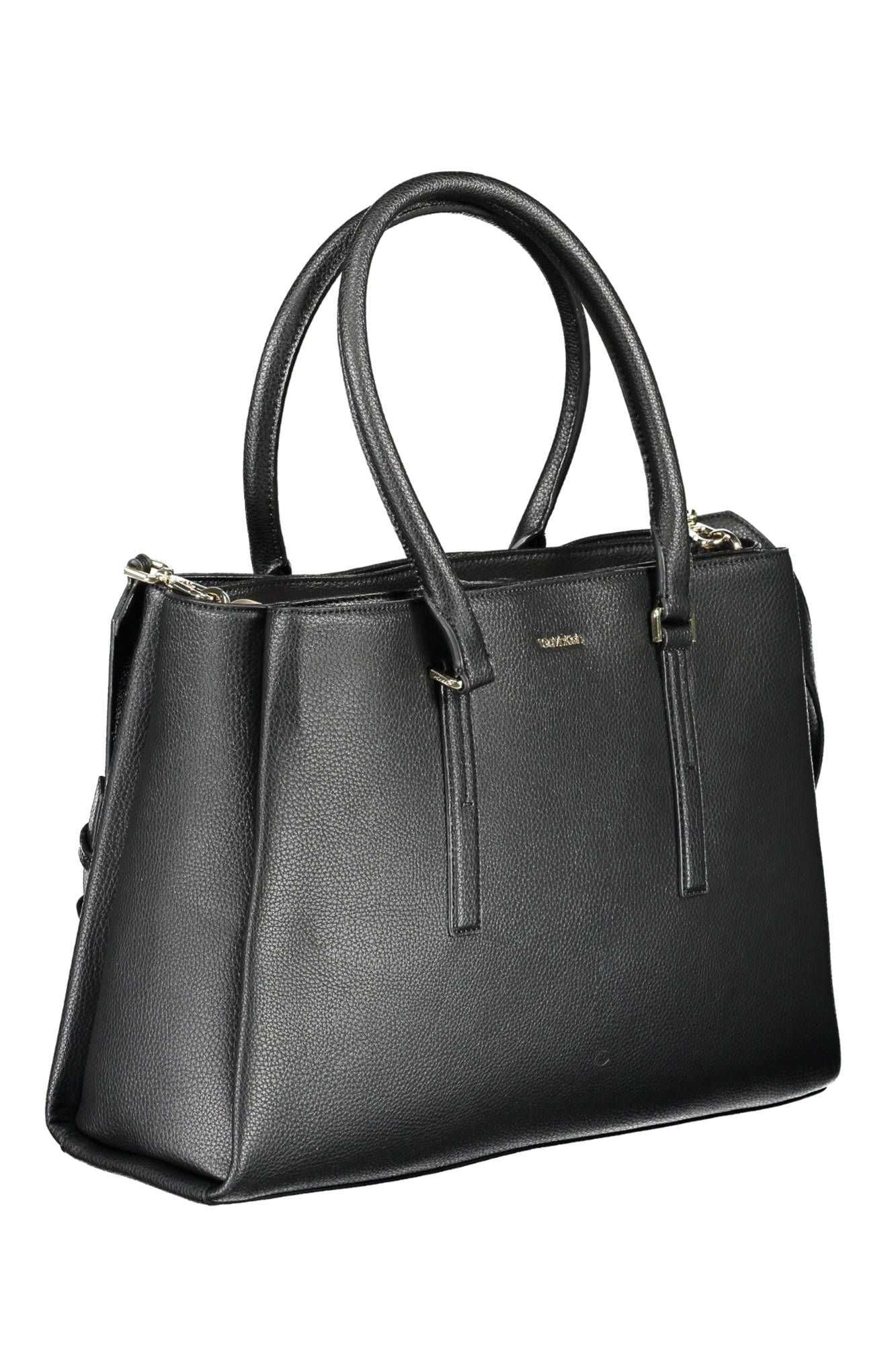 Calvin Klein Black Polyester Women Handbag