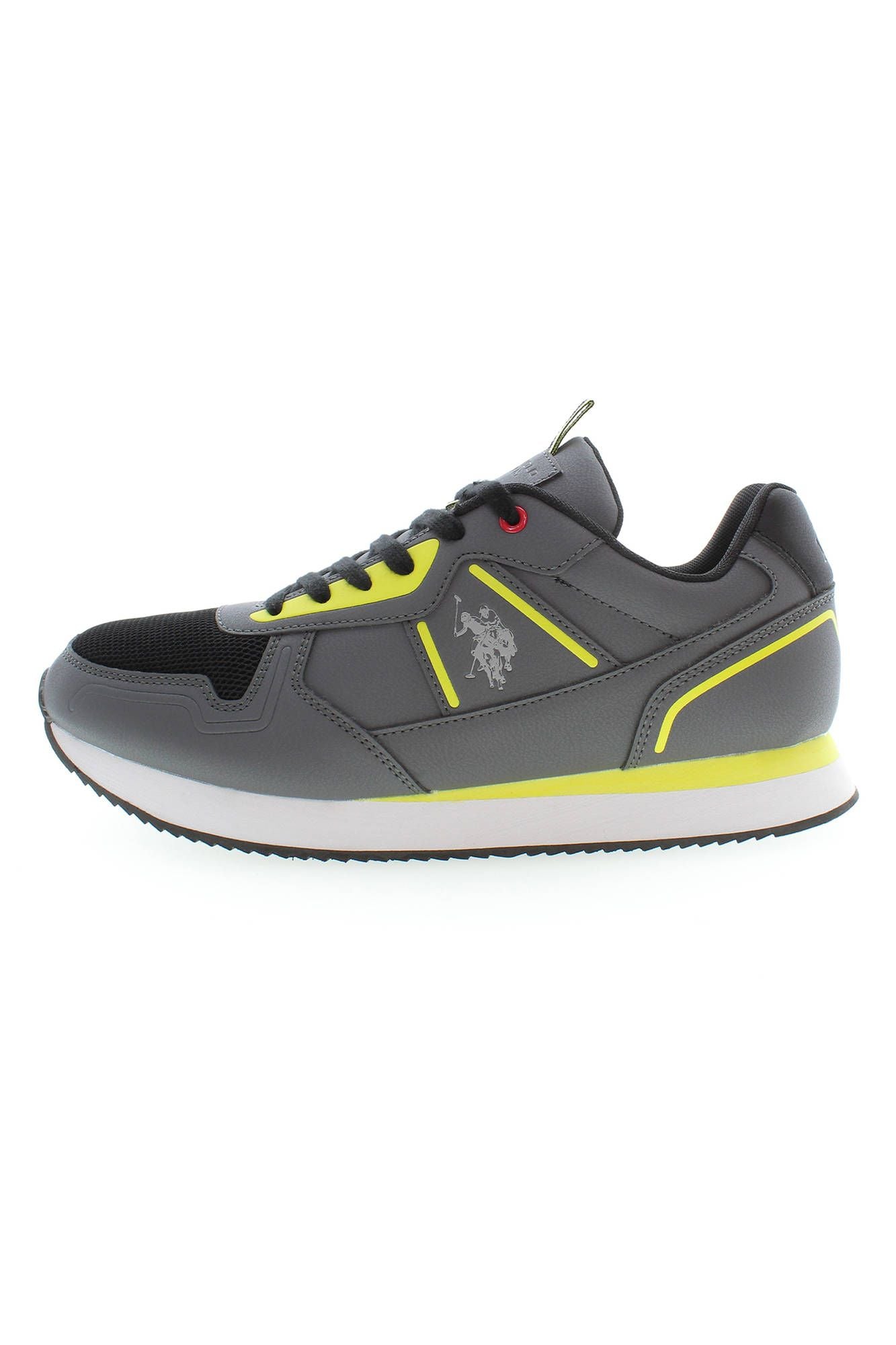 U.S. POLO ASSN. Gray Polyester Men Sneaker