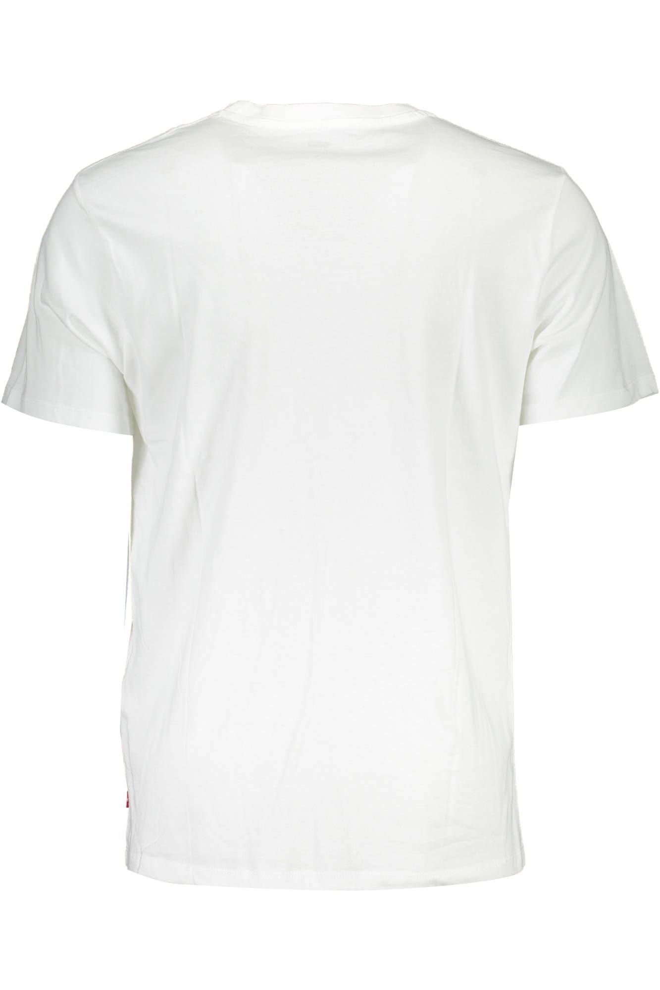 Levi's White Cotton Men T-Shirt