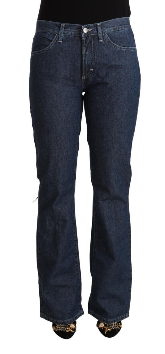 Jeans eleganti svasati in cotone GF Ferre