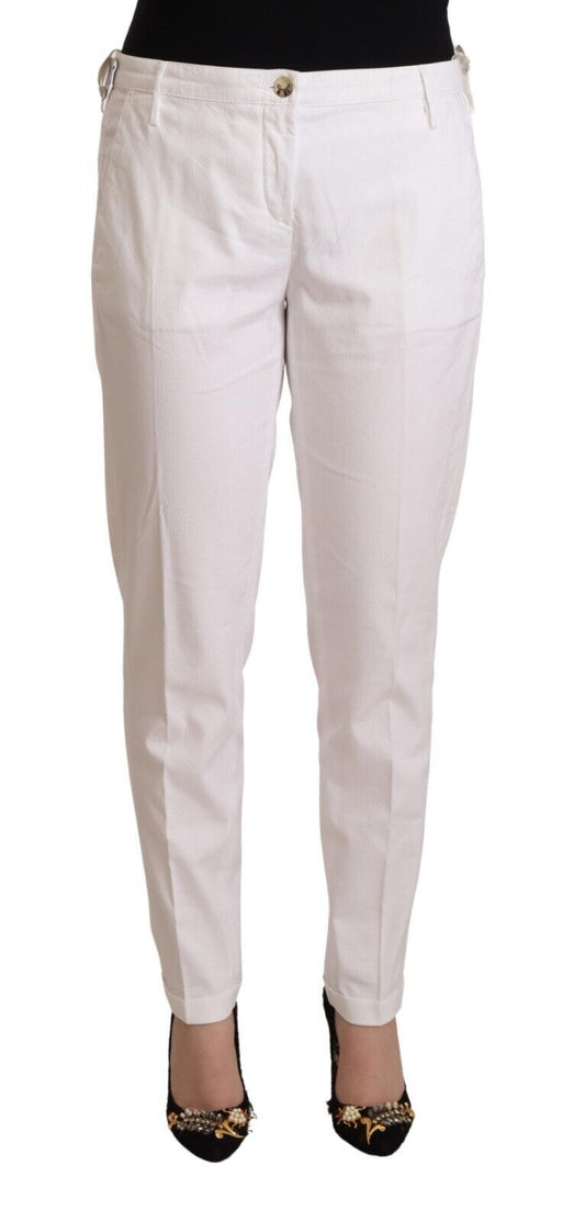 Pantaloni eleganti affusolati a vita media di Jacob Cohen