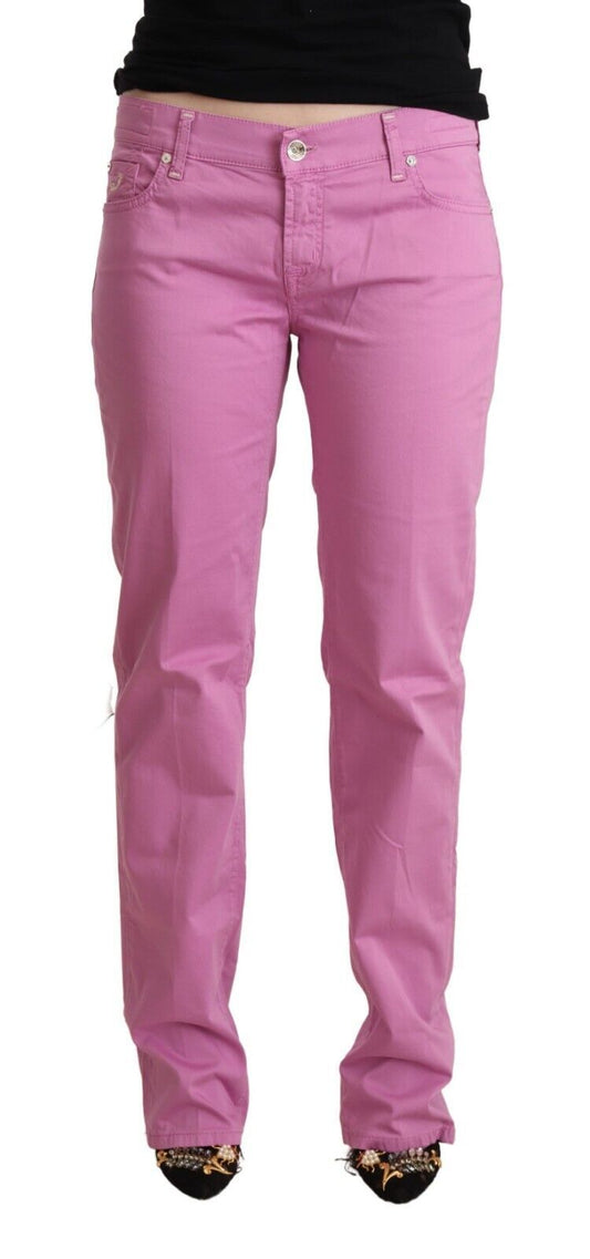 Jeans aderenti rosa affusolati di Jacob Cohen