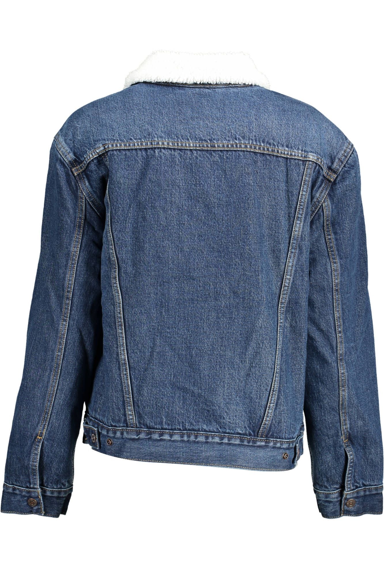 Levi's Chic Denim-Jacke mit Pelzfutter