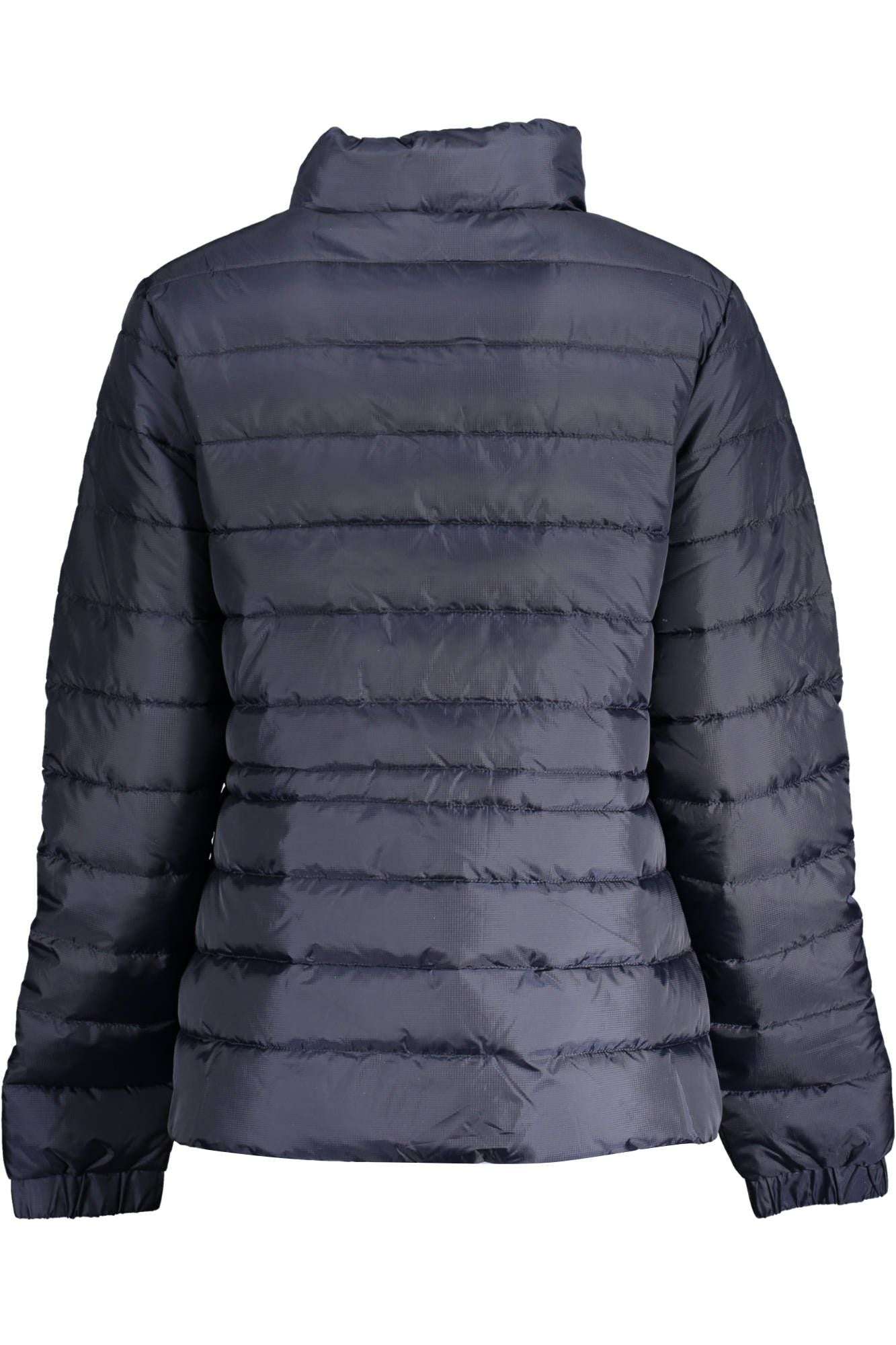 Schicke, wasserabweisende blaue Jacke von North Sails mit umweltbewusstem Appeal