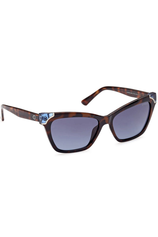 Guess Jeans Chic schwarze Sonnenbrille mit quadratischem Rahmen