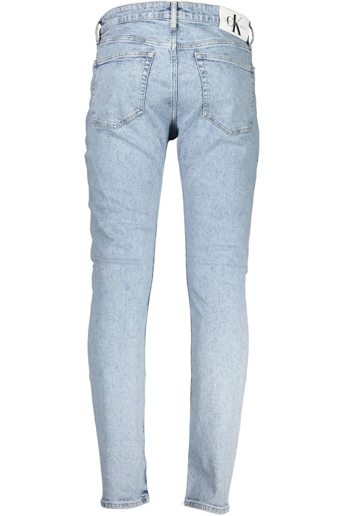 Calvin Klein Light Blue Cotton Men Jeans