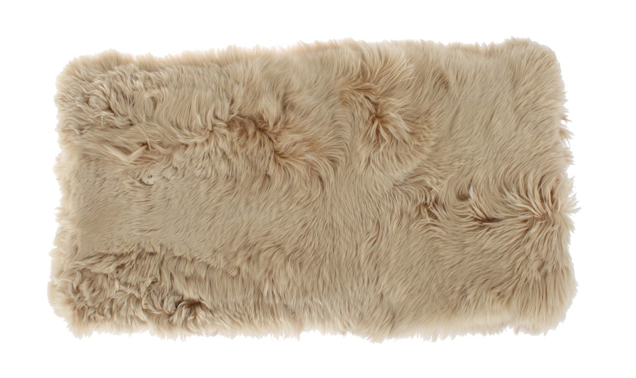 Dolce &amp; Gabbana Beige Alpaca Collar Scarf