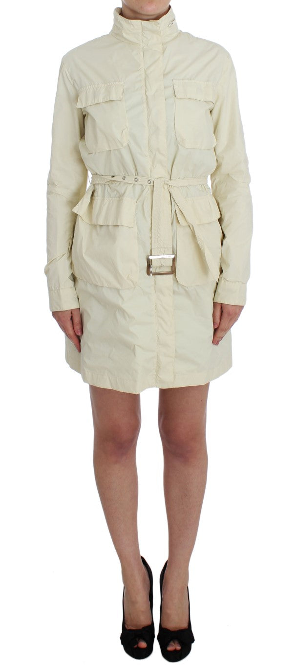 PAROSH Schicker Trenchcoat in Beige