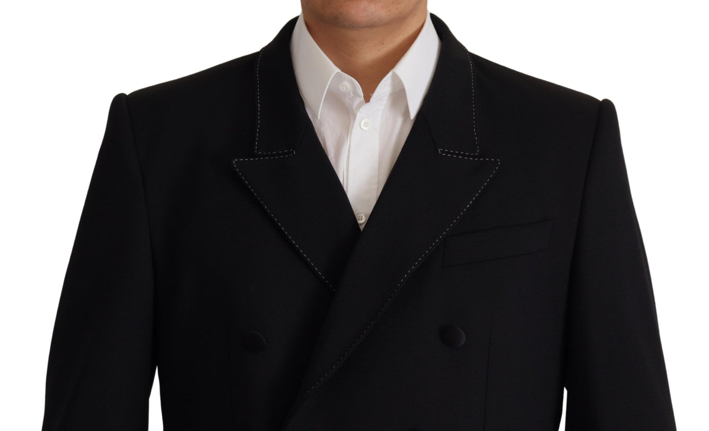 Dolce &amp; Gabbana Eleganter zweireihiger Wollblazer