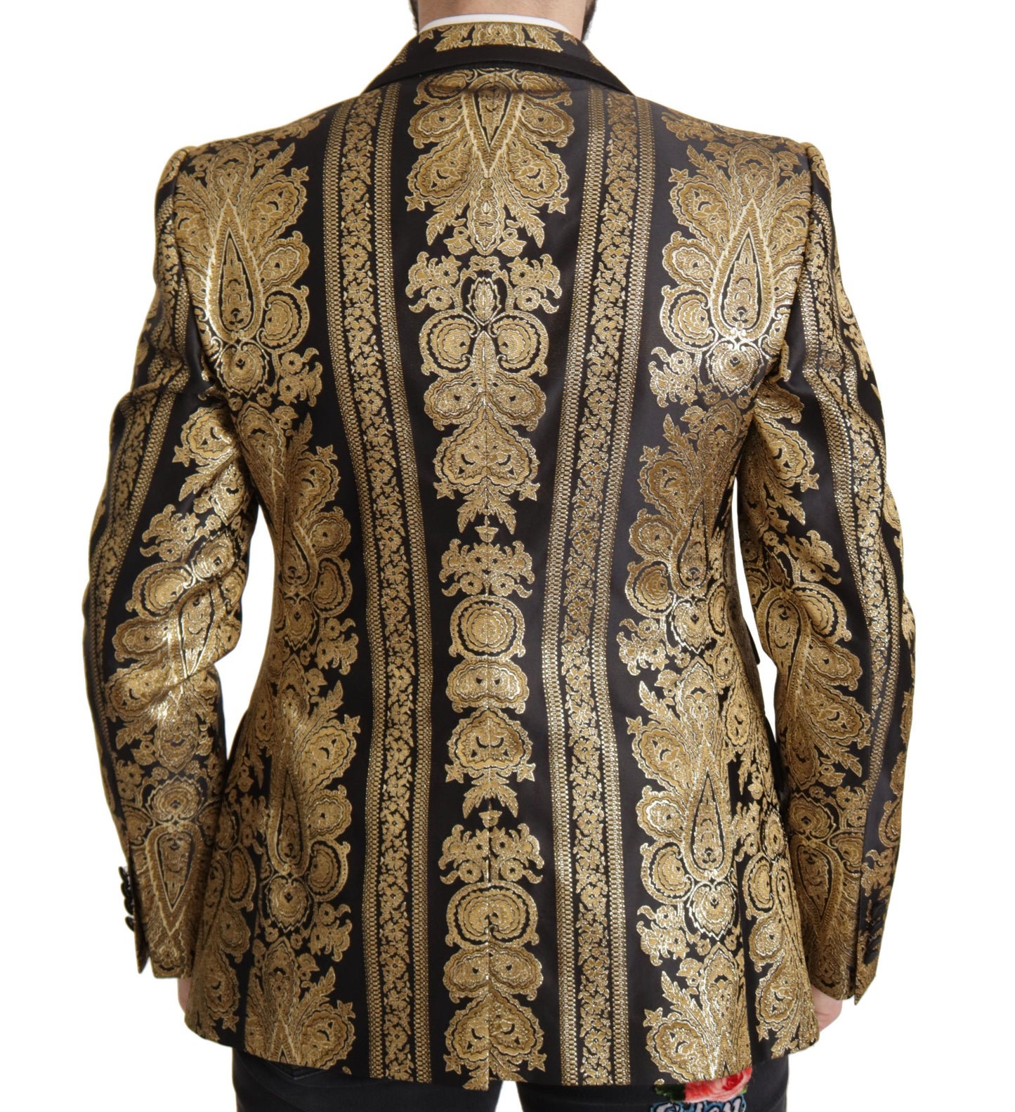 Dolce &amp; Gabbana Eleganter einreihiger Jacquard-Blazer