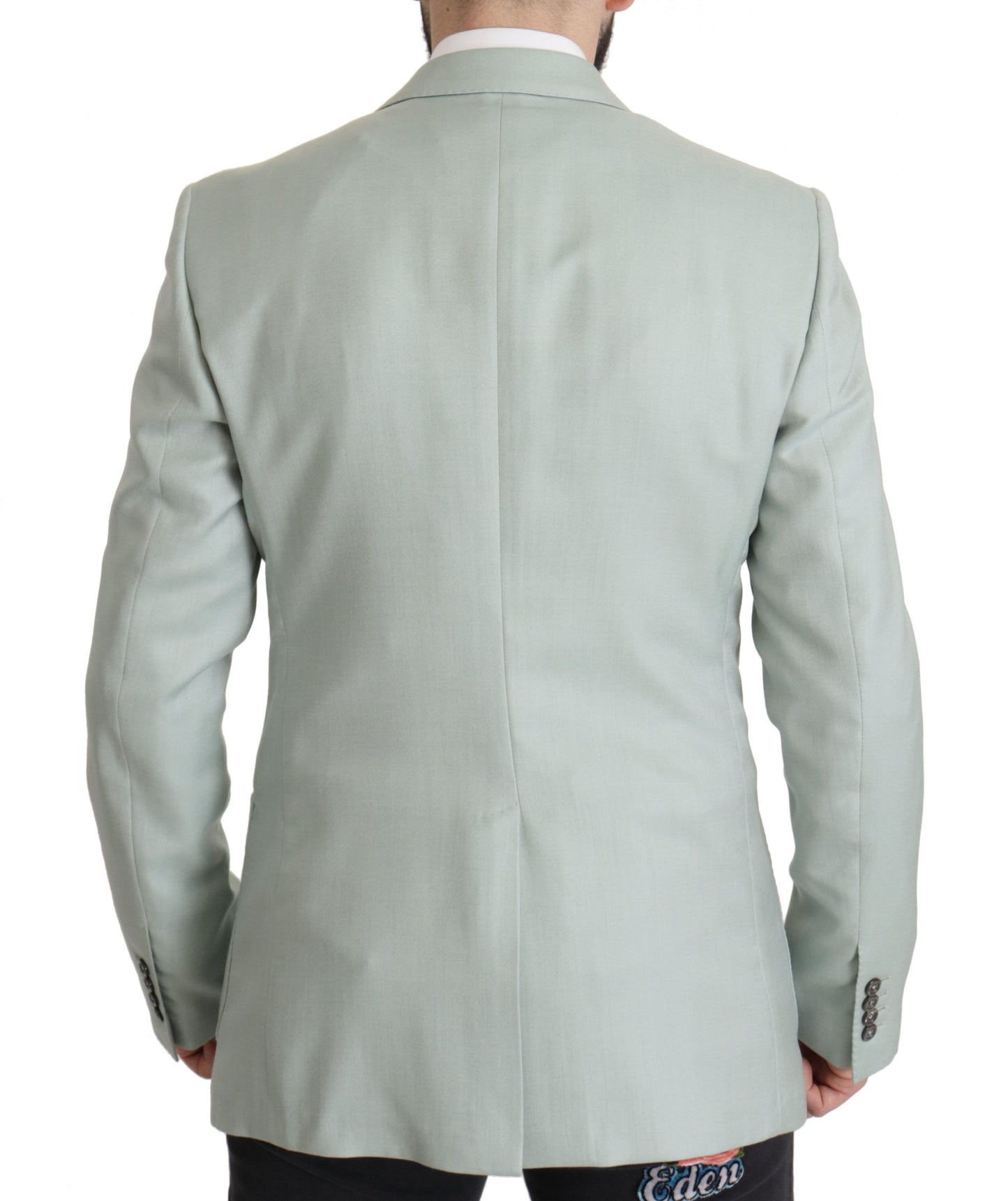 Dolce &amp; Gabbana Green Cashmere Jacket Blazer Jacket