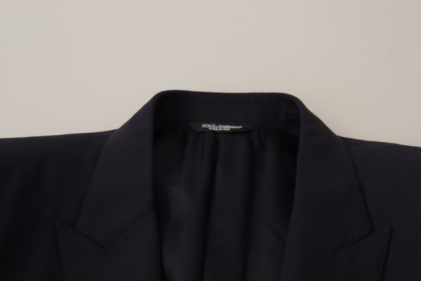 Dolce &amp; Gabbana Dark Blue Single Breasted MARTINI Blazer