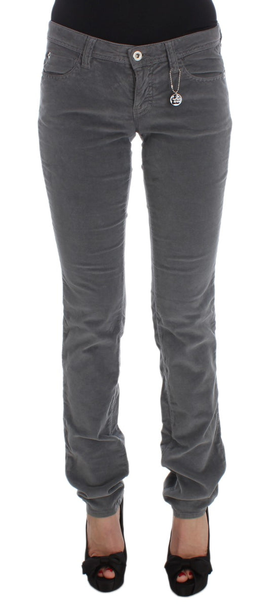 Kostüm National Sleek Super Slim Graue Jeans