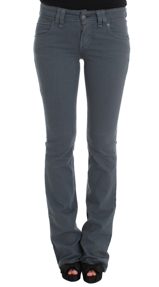 John Galliano Elegante Slim-Fit-Bootcut-Jeans