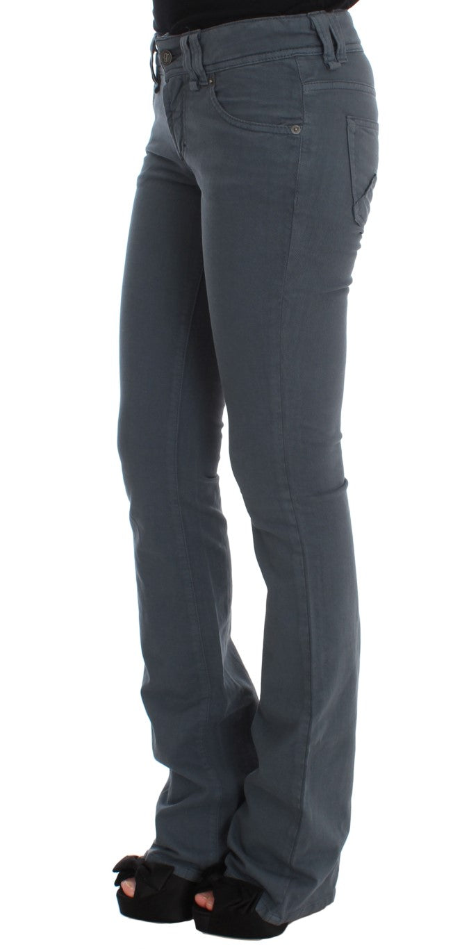 John Galliano Elegante Slim-Fit-Bootcut-Jeans