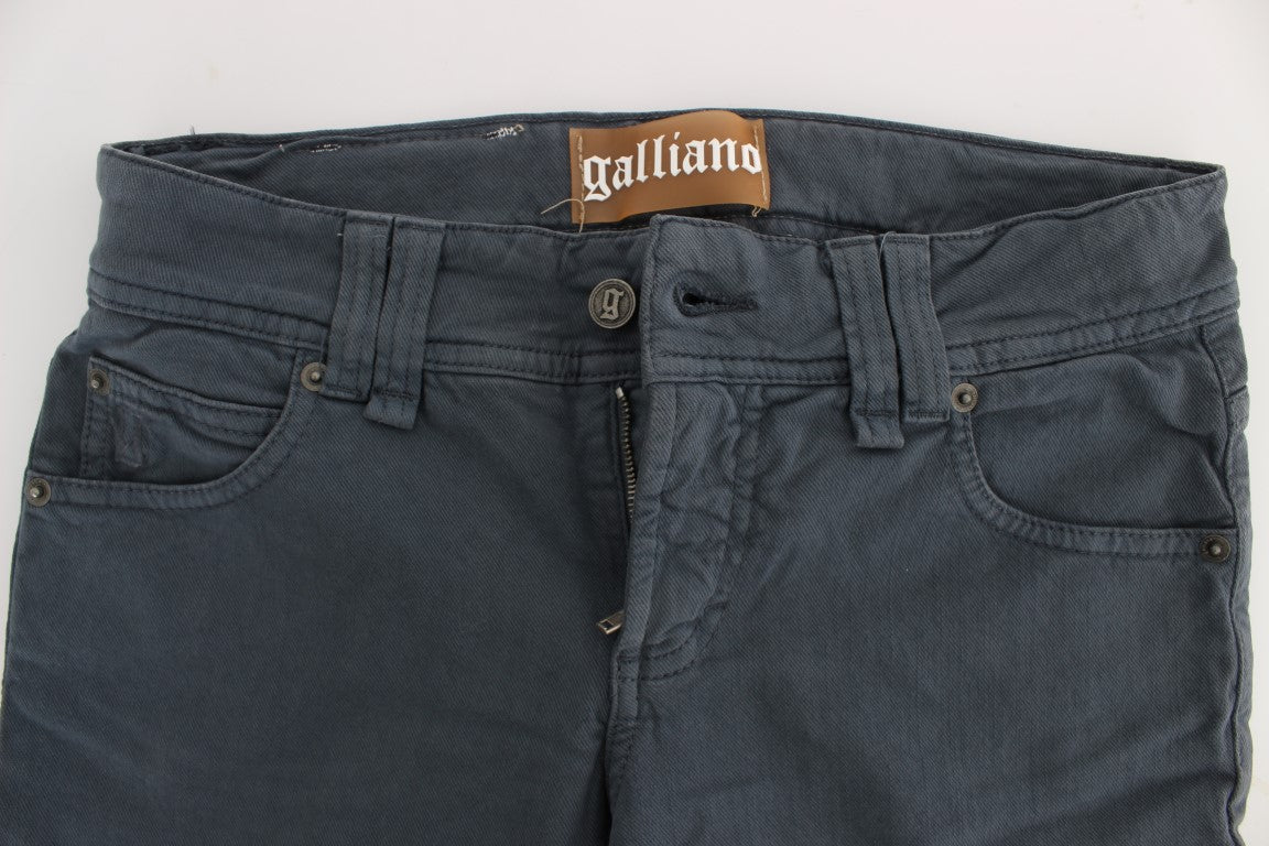 John Galliano Elegante Slim-Fit-Bootcut-Jeans