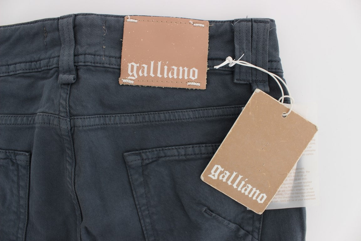 John Galliano Elegante Slim-Fit-Bootcut-Jeans