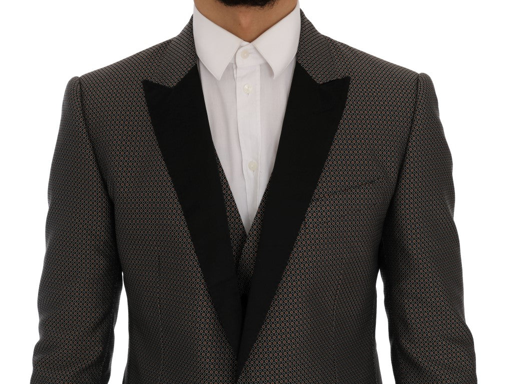 Dolce &amp; Gabbana Multicolor Two Button Single Breasted Blazer