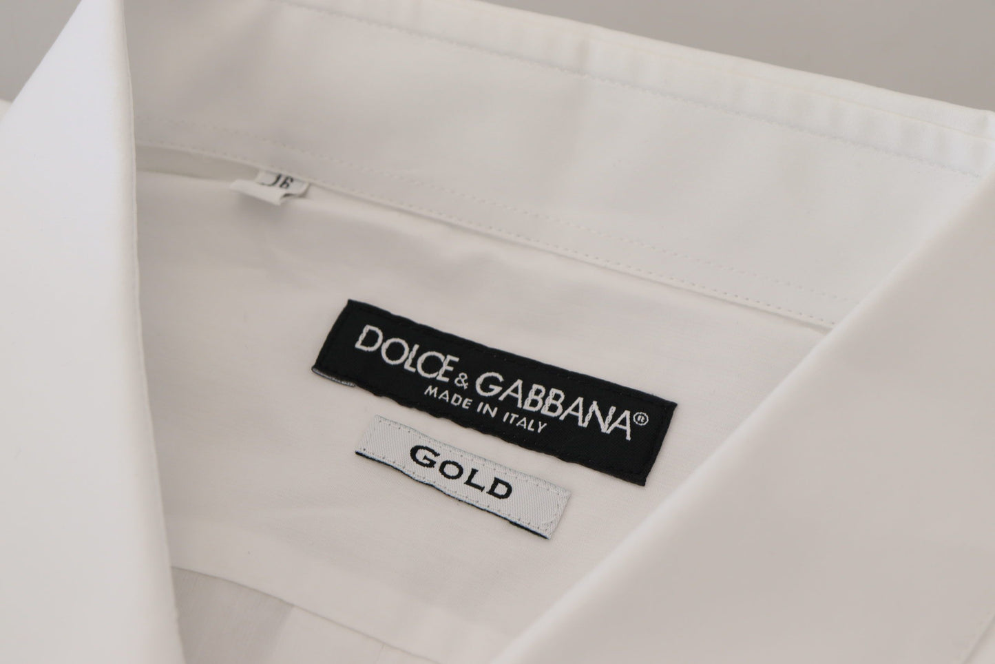 Dolce &amp; Gabbana Elegantes weißes Hemd mit Pfauenfedern