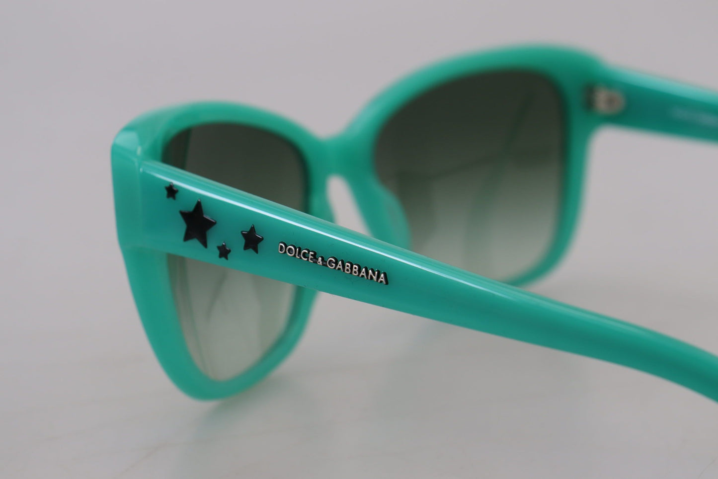 Dolce &amp; Gabbana Green Stars Acetate Square Shades DG4124 Sunglasses